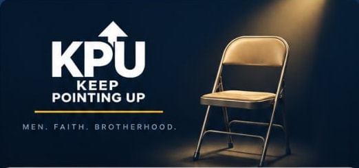 Keep Pointing Up — a reserved seat for the next man